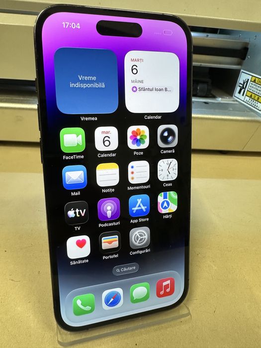 Iphone 14 pro / 128 gb / 100% baterie / folie sticla cadou