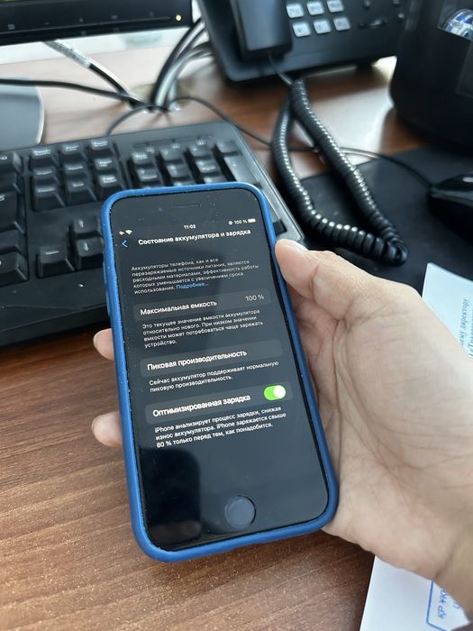 iPhone 8 Black 64 ГБ 100% АКБ