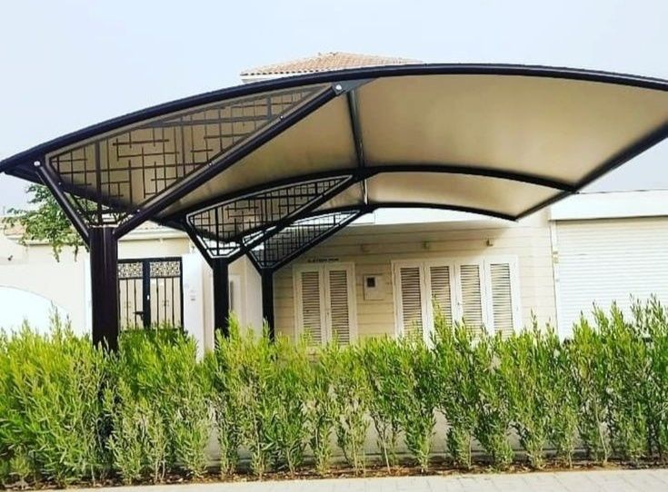 Навесы металлические.