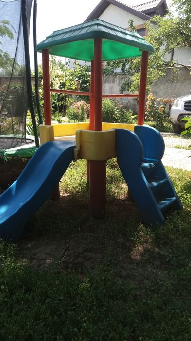 Căsuța tobogan copii folosita