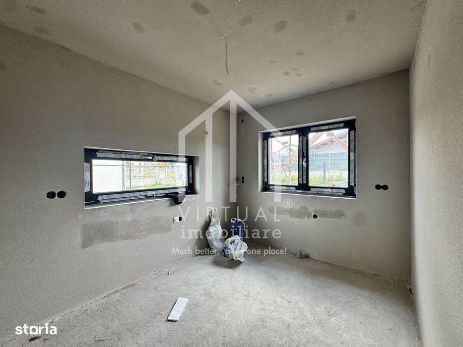Casa cu 4 camere, 117mp utili+terasa acoperita(26mp), teren 334mp