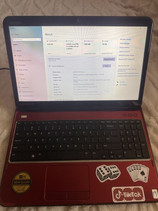 Laptop Dell Inspiron
