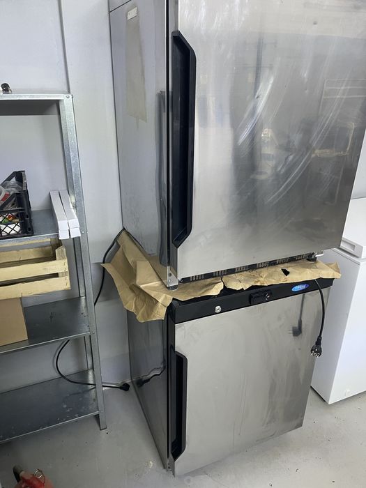 MAXIMA Frigider - 200 L - 3 Rafturi Reglabile - Oțel Inoxidabil