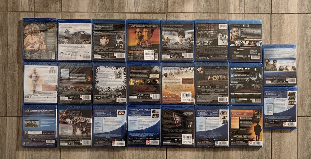 Bluray Tarzan Heat Ghost Road House Robocop Con Air Grease Speed Firm