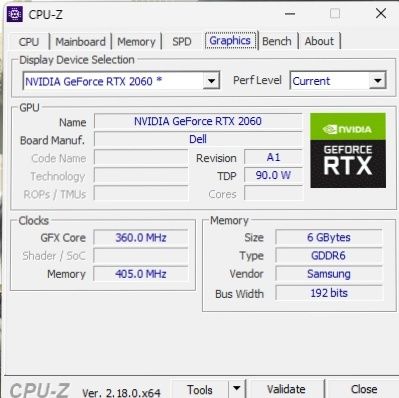 Alienware m15 – RTX 2060 | i7 | 16GB RAM |