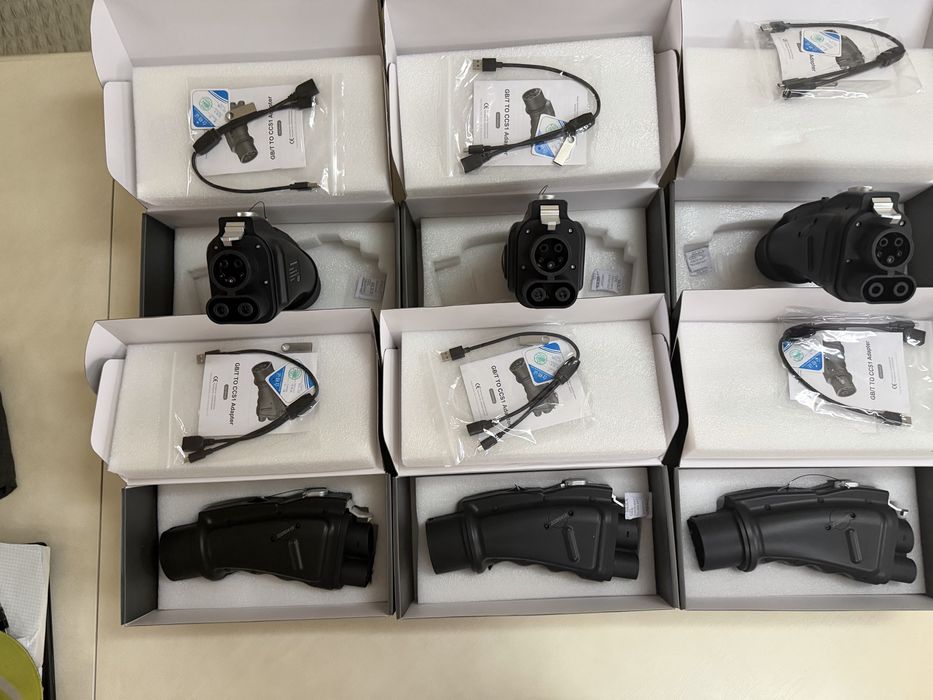 Переходник GB/T DC на CCS Combo 1 mers bmw