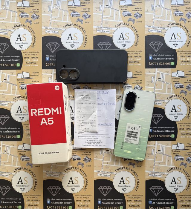 Redmi A5 128Gb 4Gb Ram impecabil + Garantie