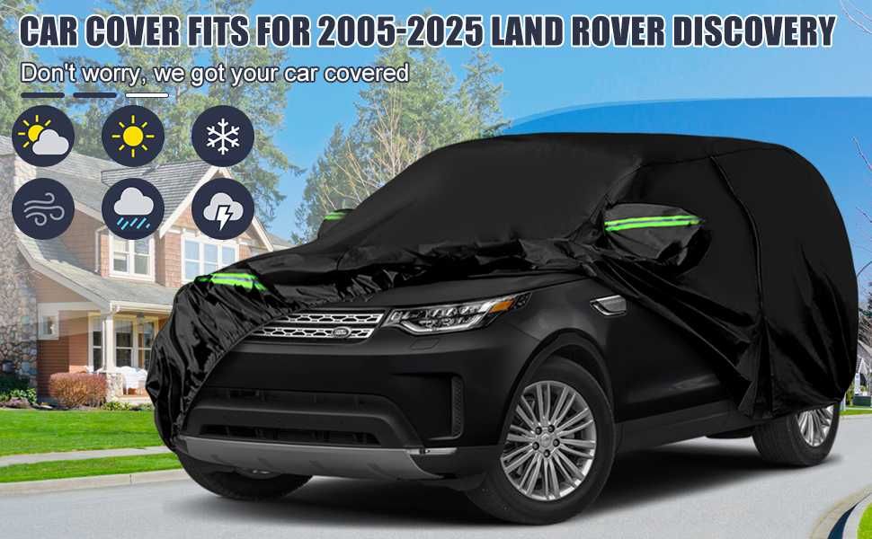 Покривало за автомобил Land Rover Range Водоустойчив калъф за кола за защита от сняг дъжд прах град