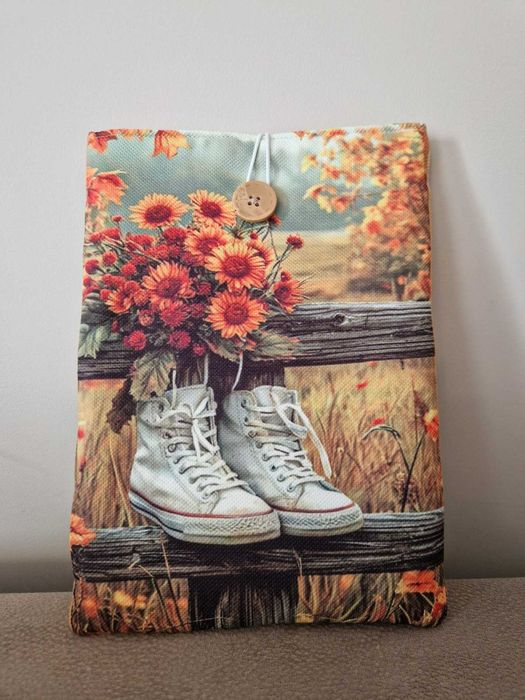 Калъф за книга – картина от плат