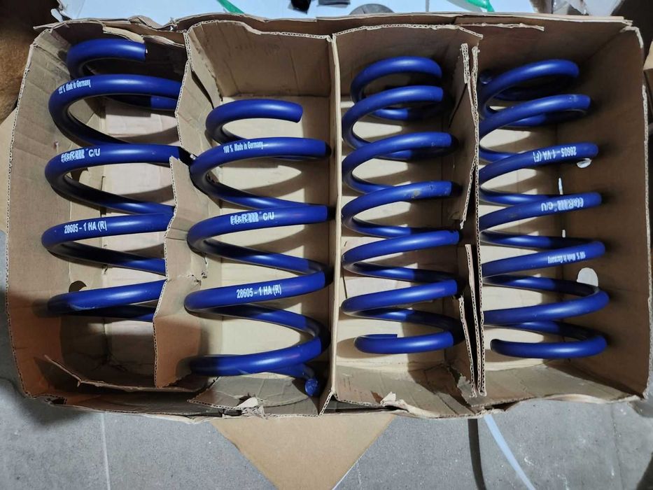 Спортни пружини H&R Тесла Модел Y,  H&R Tesla Model Y lowering springs