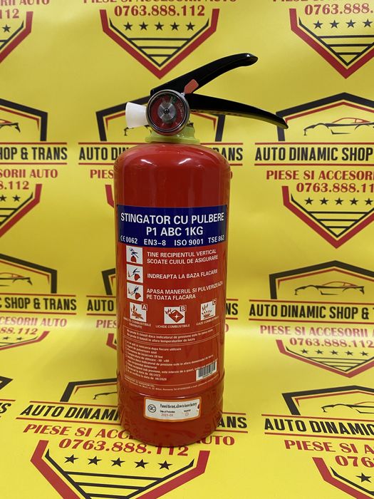 Kit legislativ auto extinctor manometru trusa medicala triunghi vesta