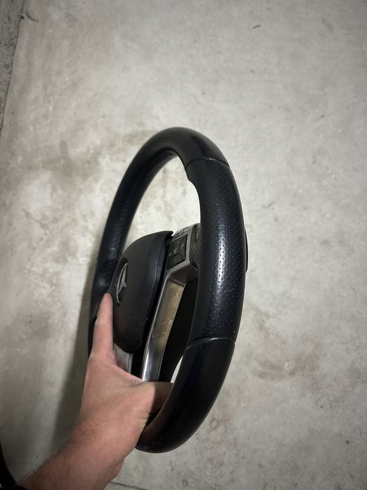 Volan complet AMG cu padele Mercedes C w204, E w212, CLS w218 Class