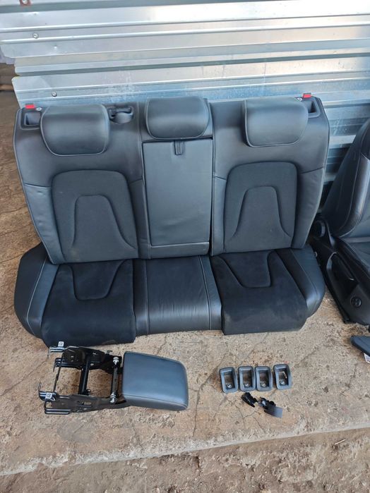 ТОП! S-Line кожен салон Audi A4 A5 8K 8T кожа и плат н696