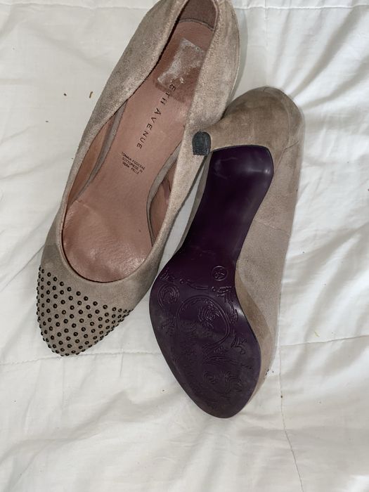 Pantofi eleganți 5th Avenue din piele naturală, mărimea 40