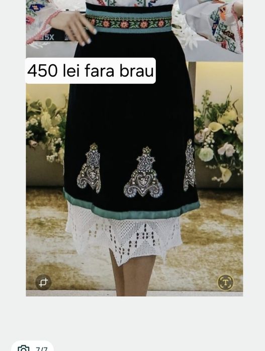 Ie si fusta ,costum popular