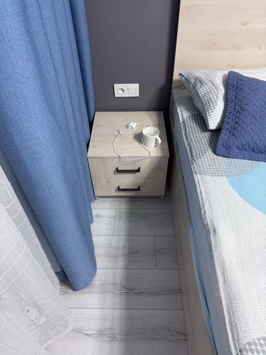 Кровать 1.80*2.00 + 2 тумбочки