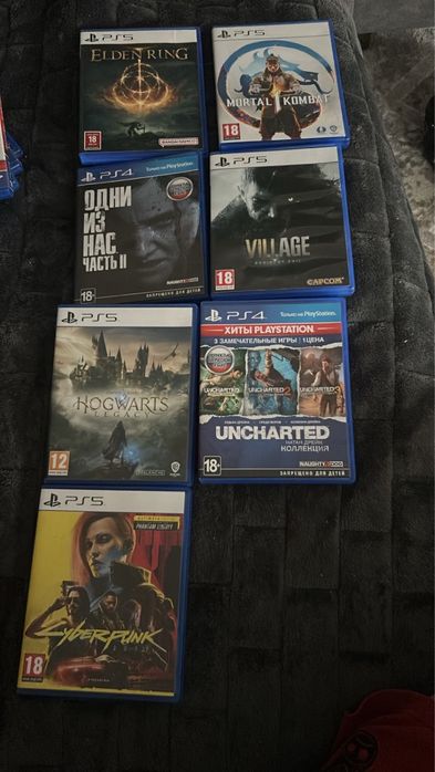 Продам диски для playstation 4-5