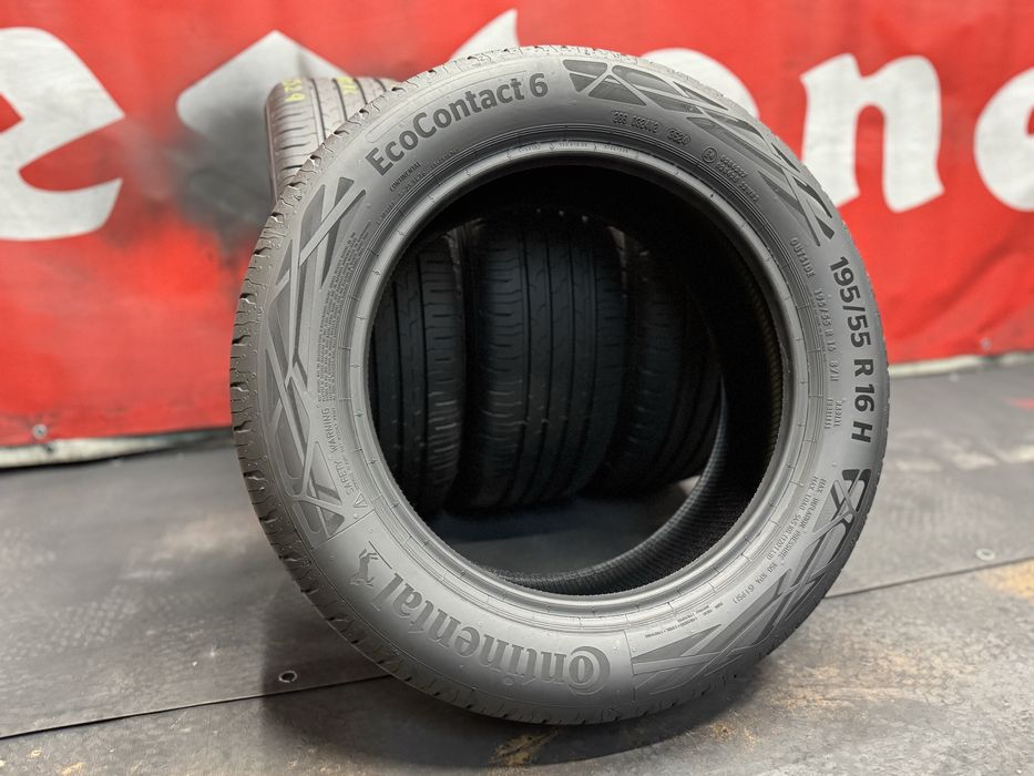 195 55 16, Летни гуми, Continental EcoContact6, 4 броя