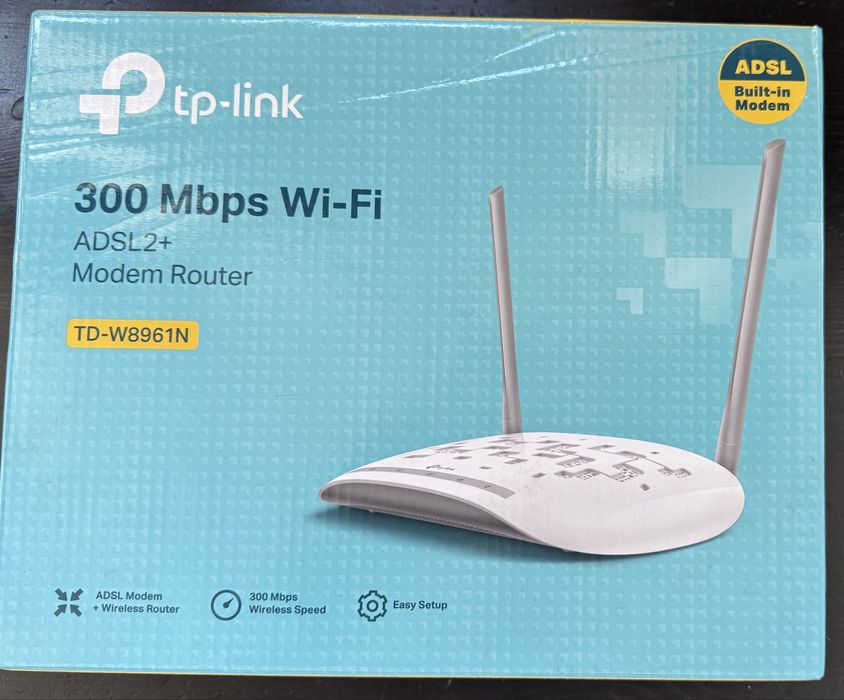 Wi-Fi роутер с ADSL2+ модемом TP-Link TD-W8961N