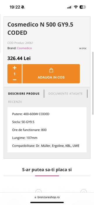 Cosmedico N 500 GY9.5