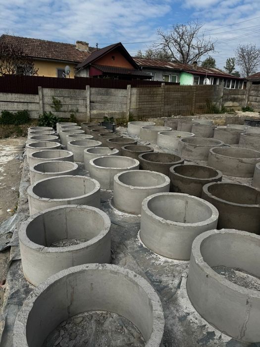 Inele,tuburi,oale fântână fosa sau camine