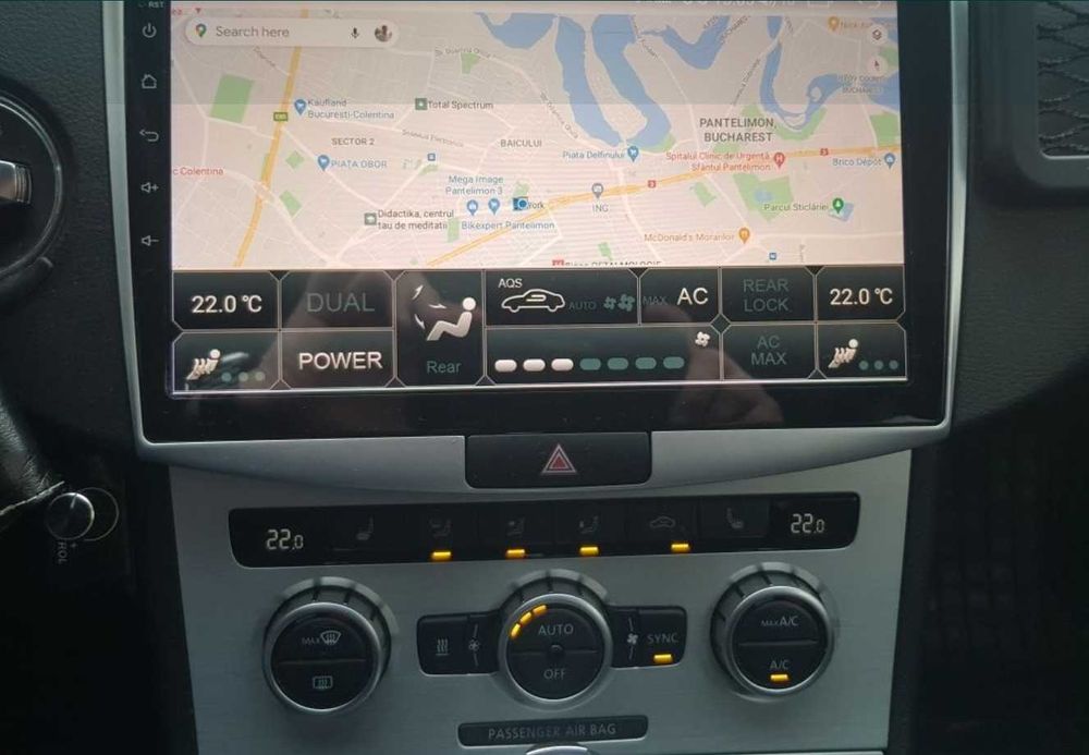 Navigatie 10 inch ANDROID dedicata VW Passat B6 si B7 GPS BT Wi-Fi