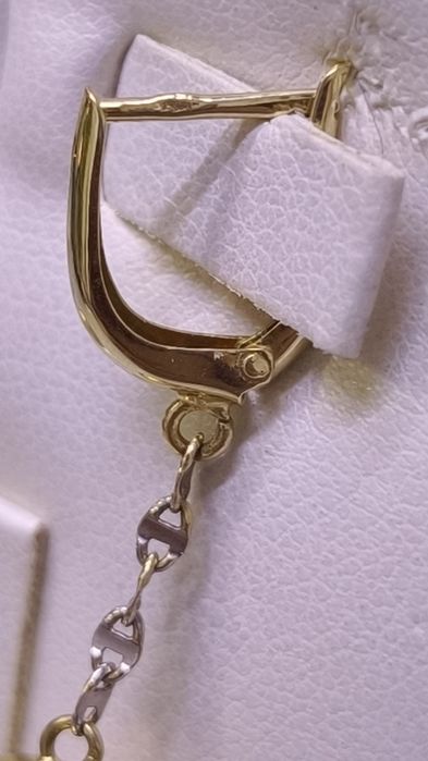 Серьги из жёлтого золота