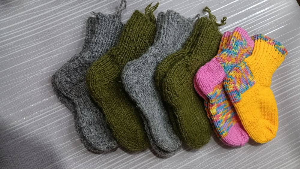 Носки ручной работы