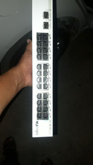 Switch. Cloud Smart Switch Mikrotik 326-24G-2S+RM bu SwOS