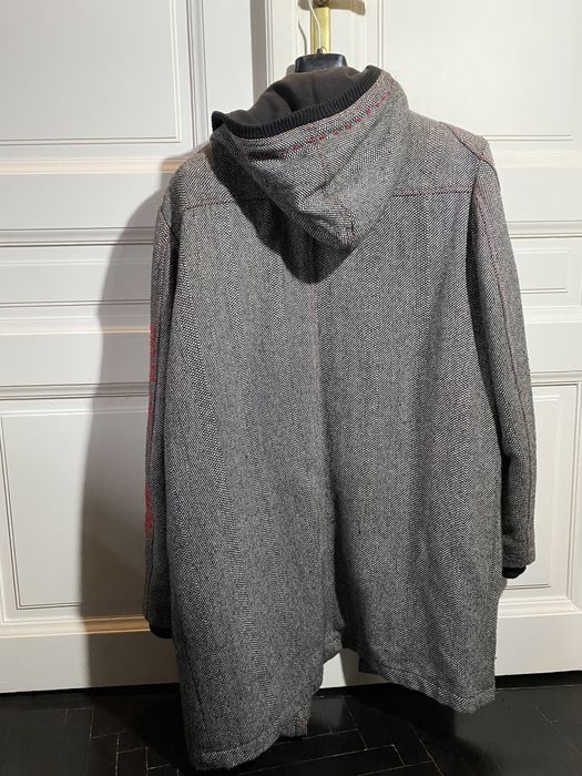 Vand palton sport lung gri