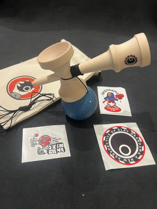 Kendama Okendama  Splatter  - Revo - Full Maple
