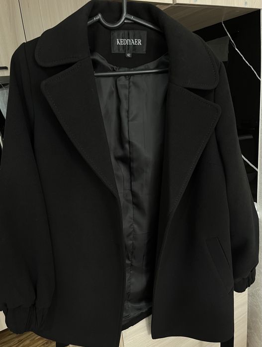 Пальто из кашемир теплый