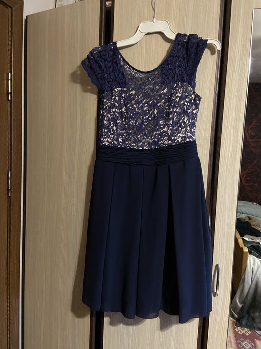 Rochie de zi albastru