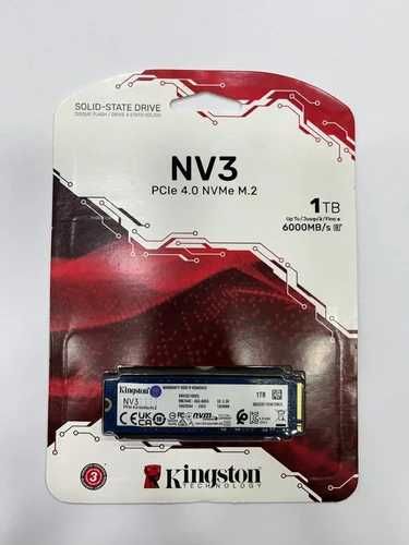 Solid-State Drive SSD KINGSTON NV3 1TB PCI-Express 4.0 x4, M.2 nou SIGILAT