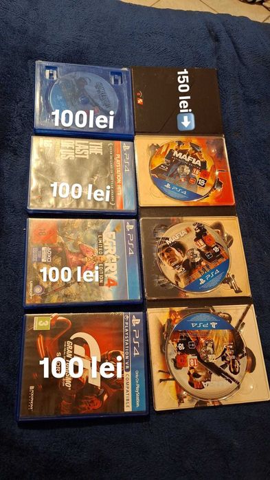 Vand jocuri 4 slim in stare foarte bune