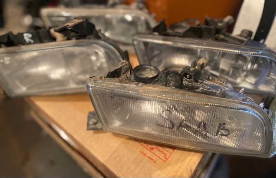 Противотуманные фонари Saab 9-5 (Сааб), оригинал из Европы