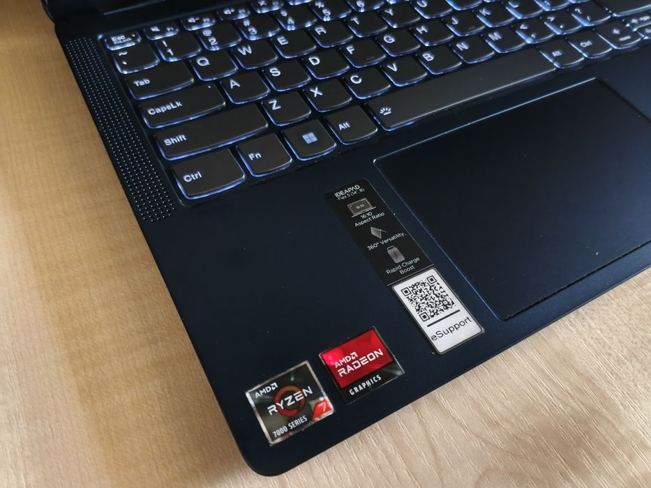 16 потоков LENOVO Flex 5 14" Touch x360/RYZEN™ 7-7730U/16GB/512GB NVMe