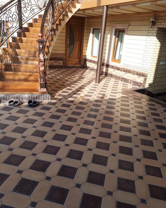 Брусчатка "Часы"