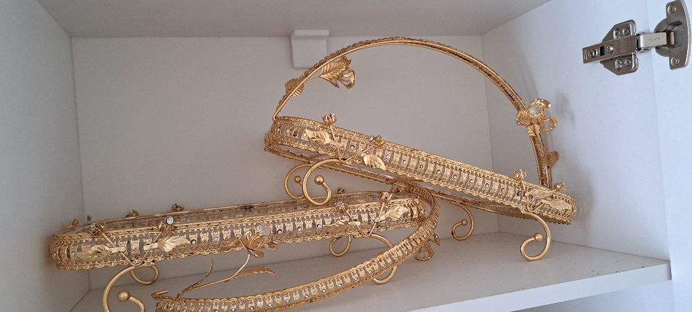 Золотистые посуды по 1000тенге