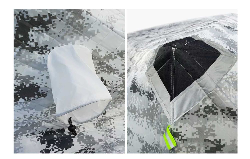 Палатка зимний-200х200х200 см. Доставка бесплатно