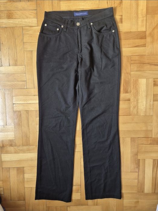 Pantaloni lux Trussardi Jeans, Drepti, evazați IT 43 / L - Femei