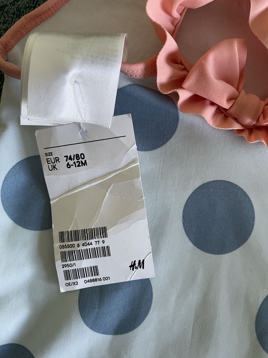 Купальник для девочки 6-12 месяцев