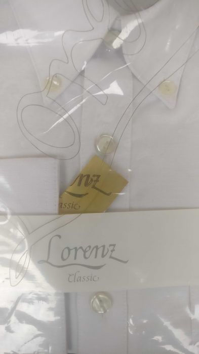 Бяла мъжка  риза