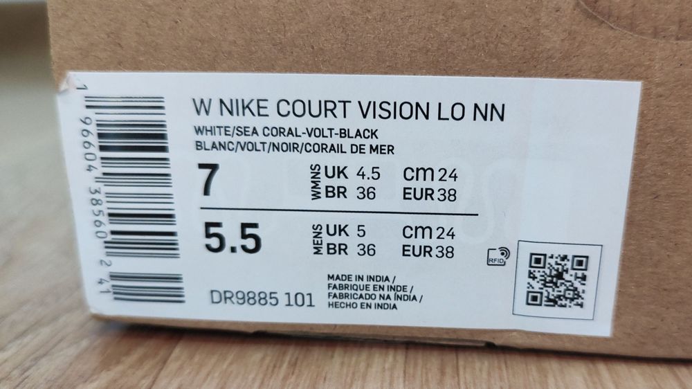 Pantofi sport sneakers Nike Court Vision low NN