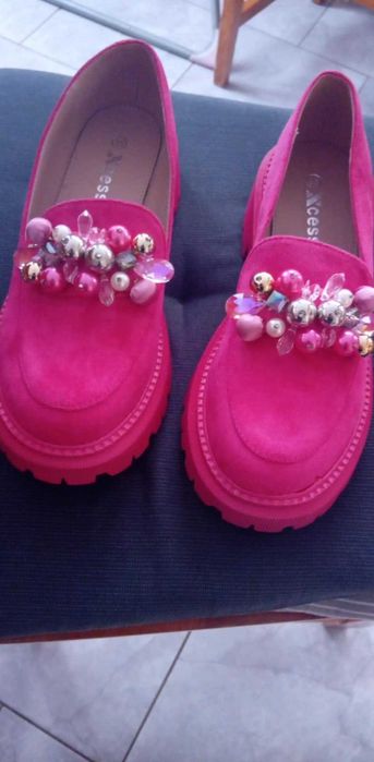 Розови  пантофки