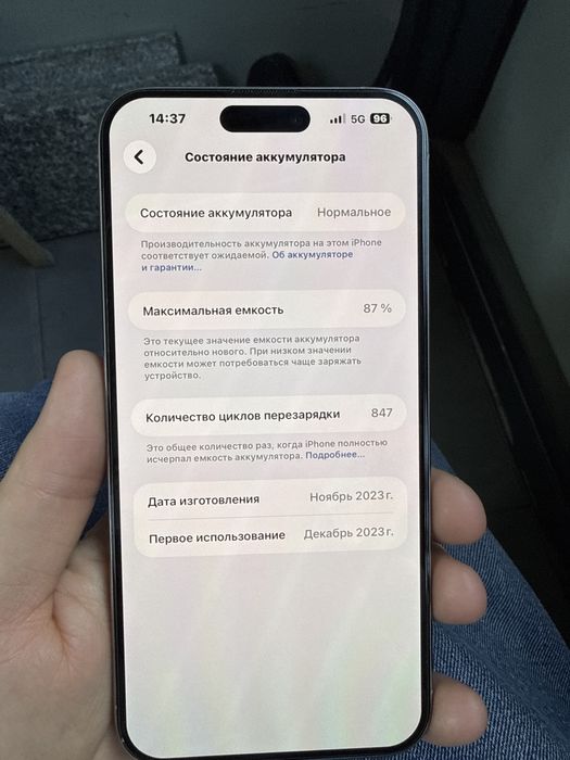 Iphone 15 pro max 256Gb