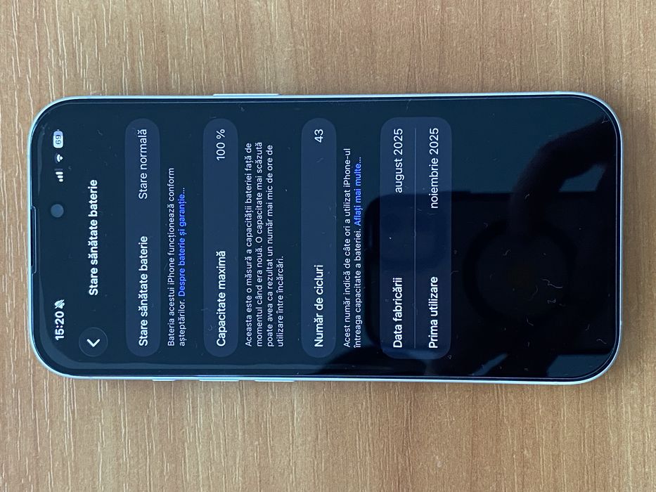 Iphone 16 ca nou! Garantie pana pe 11.11.2027