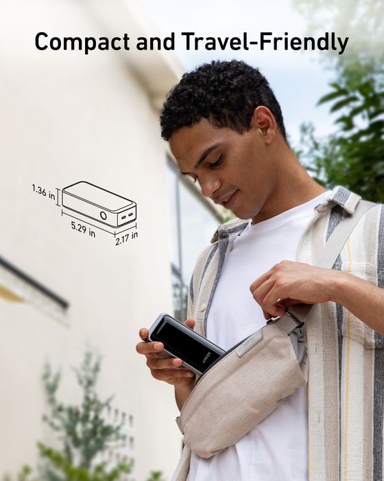 Повер банк Anker 130w 65W power bank multi device fast charging