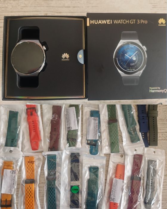 Huawei - Watch GT 3 Pro + 15 бр. нови  каишки