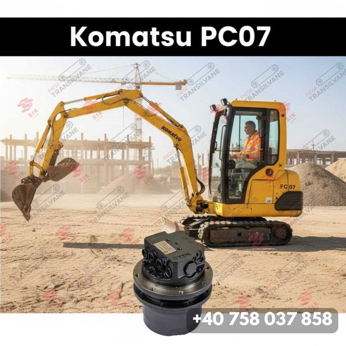 Transmisie finală Komatsu PC07 / PC07-1 / PC07-2 / PC07-3 / PC07-6